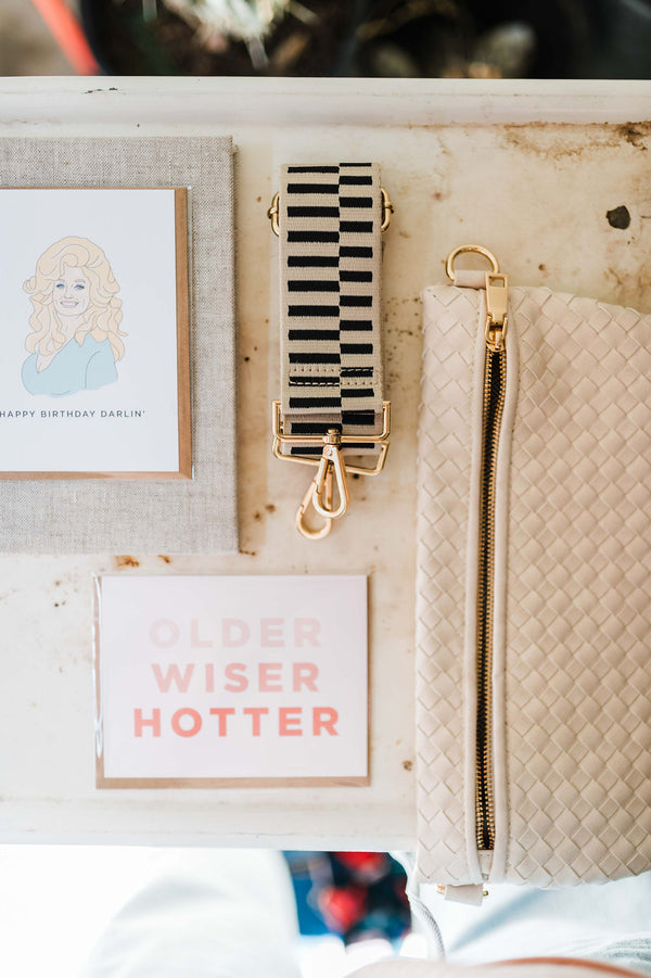 westlyn woven bum bag | cream
