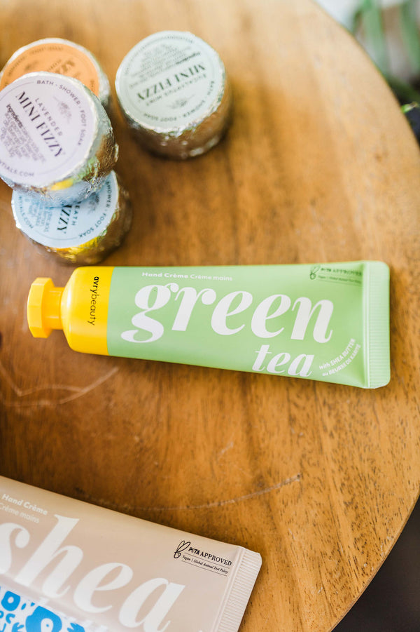 shea butter lotion | green tea