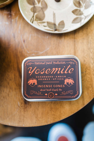 incense cones | yosemite