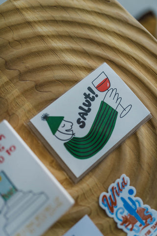 salut letterpress | card