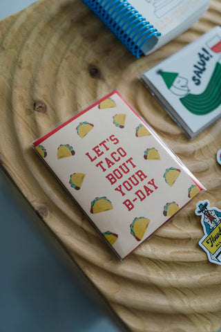 taco bout your birthday | birthday card
