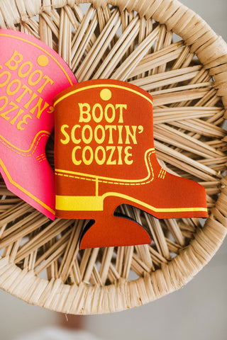 boot scootin' coozie | brown