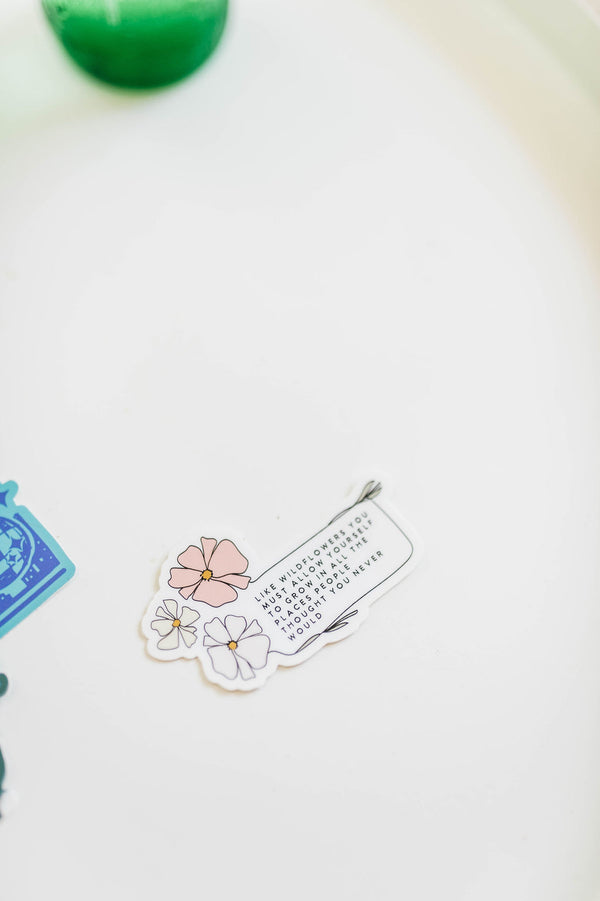 like wildflowers | sticker