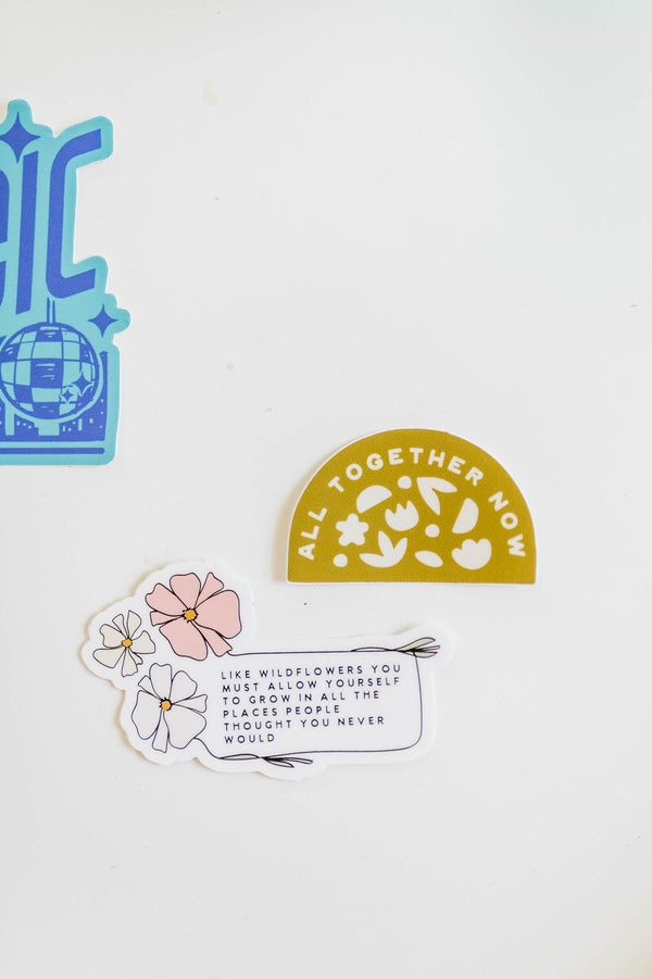 like wildflowers | sticker