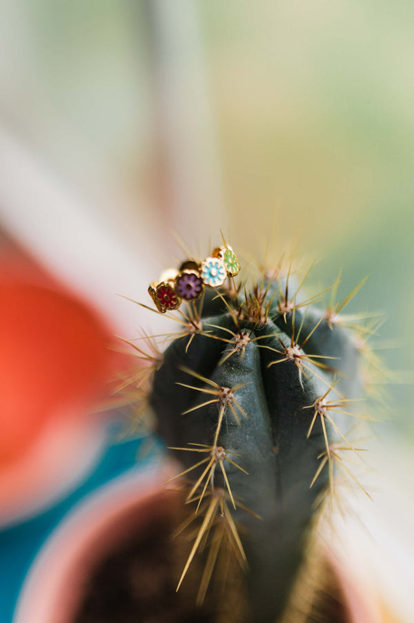 marbella floral patterned ring | 18K gold ring