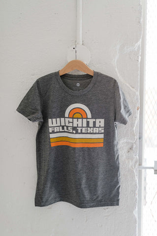 wichita falls retro | youth triblend tee