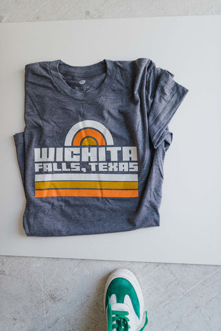 wichita falls retro | triblend tee