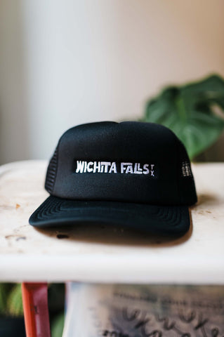 wichita falls | black foam hat