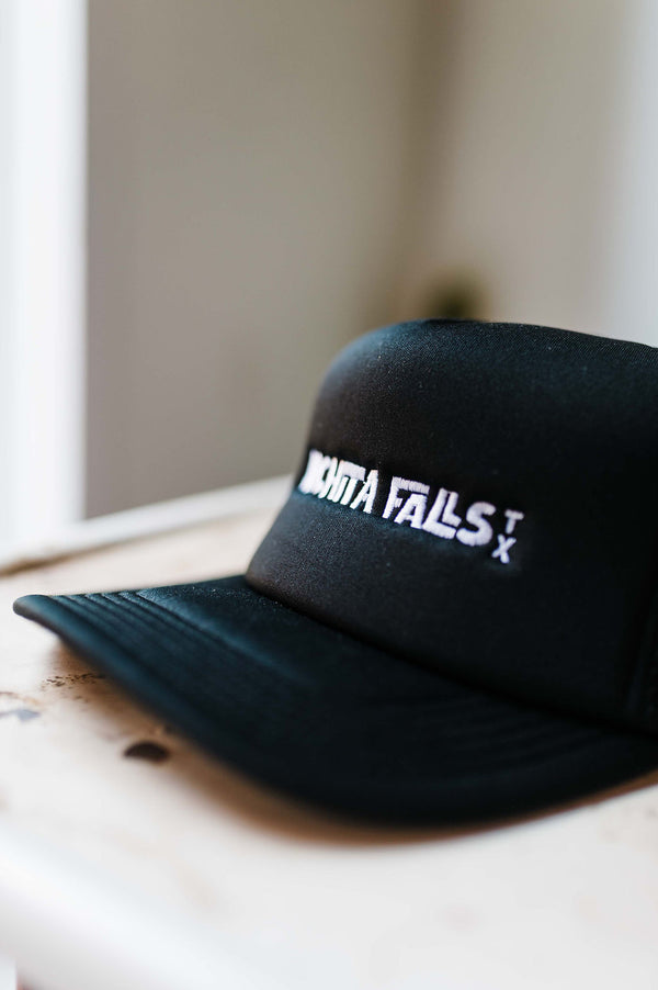 wichita falls | black foam hat