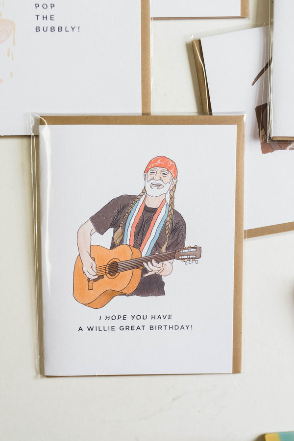willie nelson | notecard