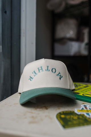MOTHER embroidery hat | sage