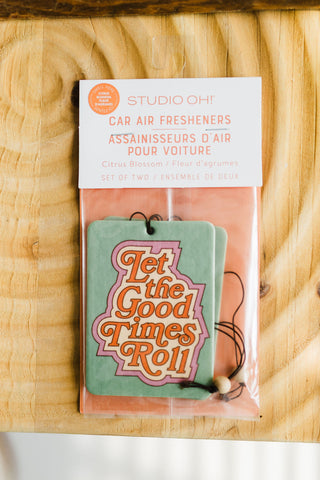 let the good times roll | car fragrence