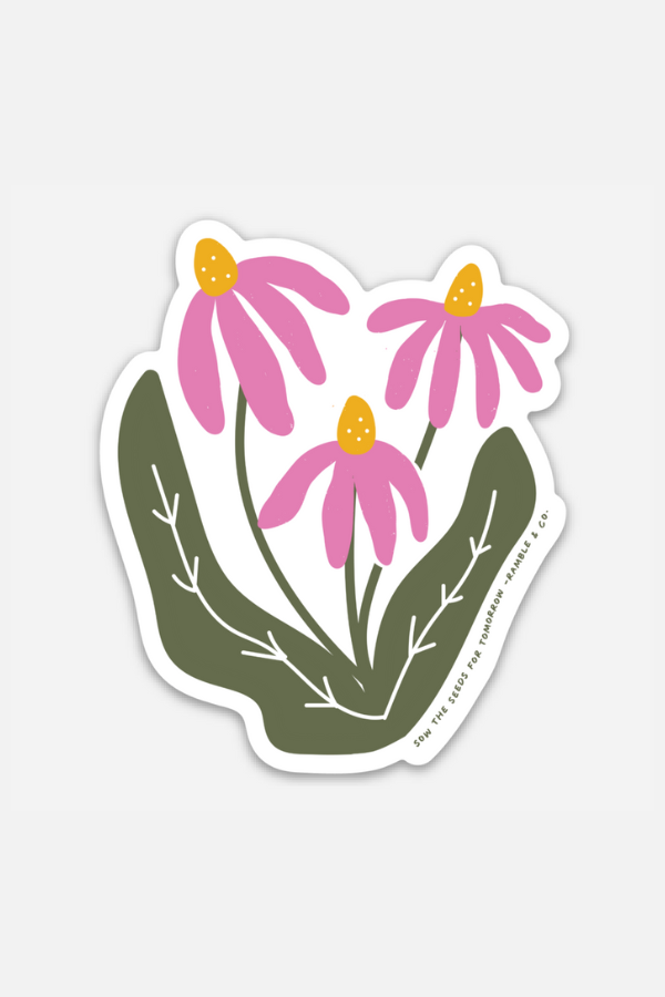 sow the seeds | sticker