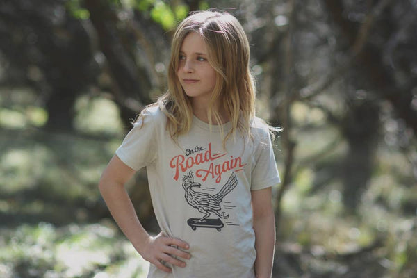 on the road again tee | kids