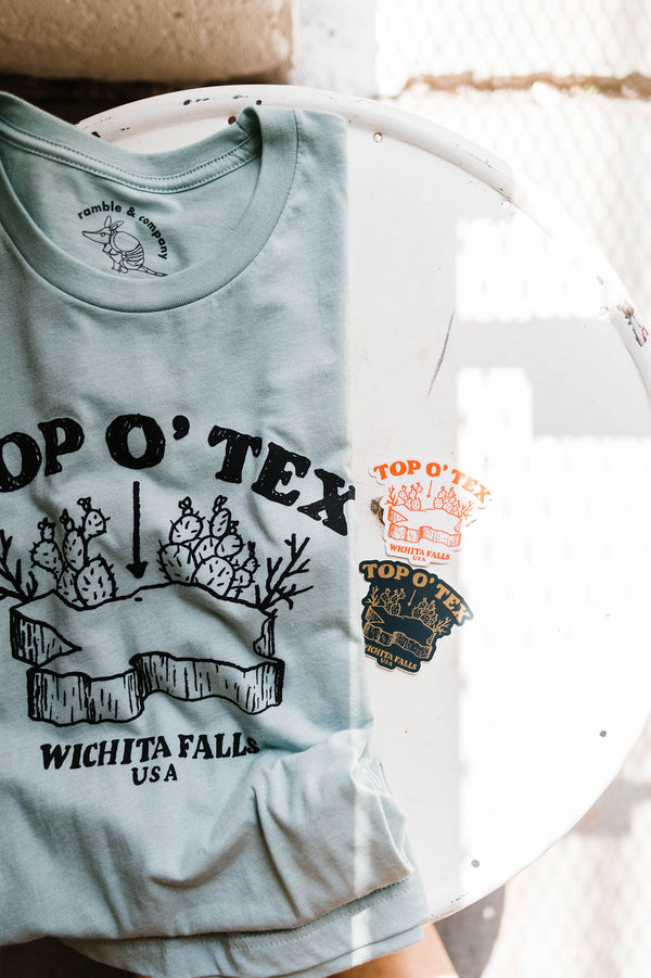 pink |  top o tex sticker