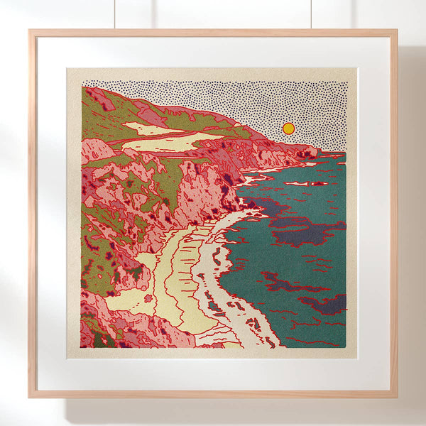 desert mountain #17 | 12x12 print
