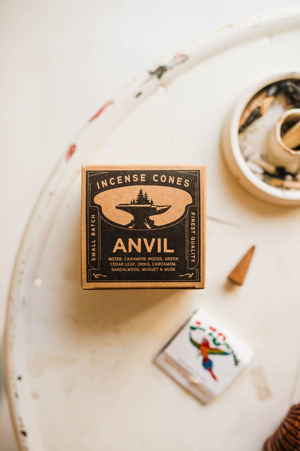 anvil | incense cones