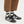 striped quarter socks | slate blue