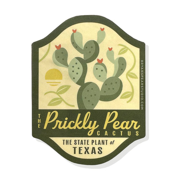 the prickly pear cactus | sticker