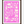 yesterday is gone print 12x18 | pink