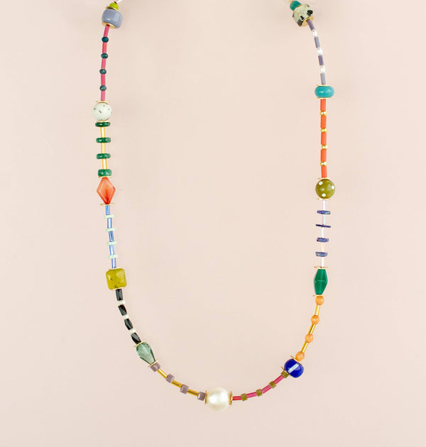beaded friendship necklace