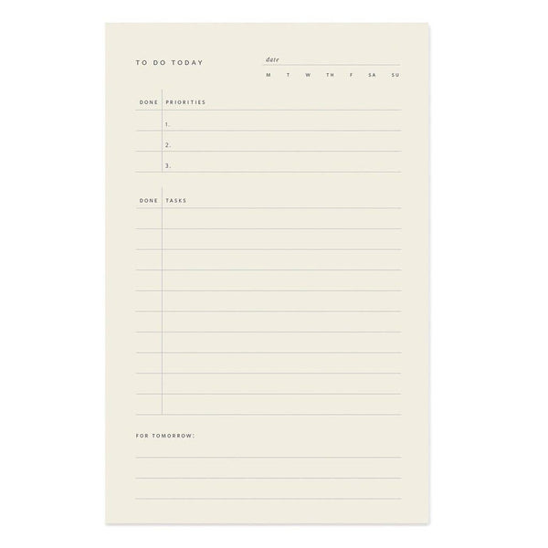 to do today | notepad