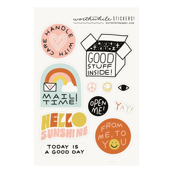 sticker sheet | snail mail