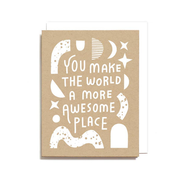 awesome place | notecard