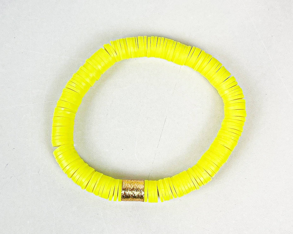 neon yellow color pop | bracelet