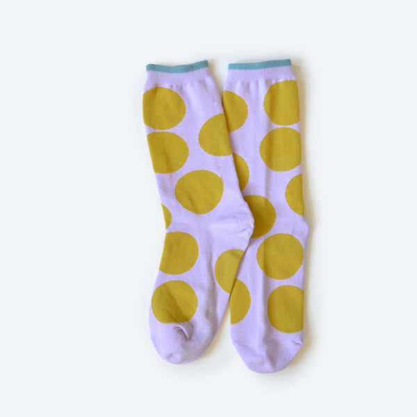 dot crew socks | wisteria