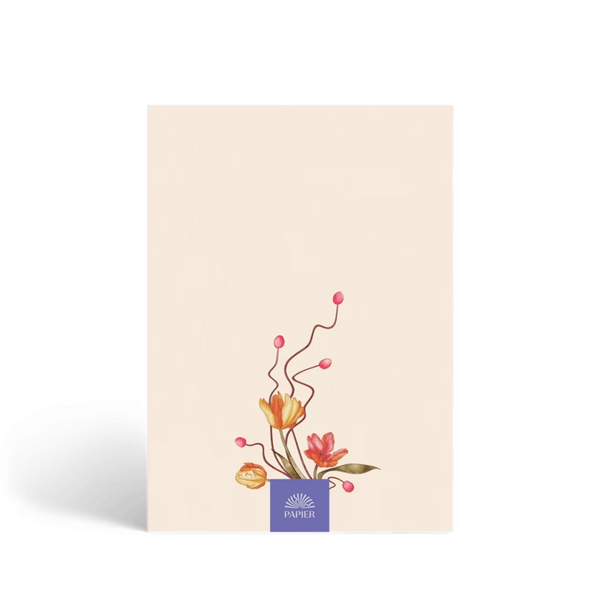 wild arrangement | lined notebook