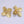 textured flower earrings | 14k gold filled
