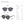 round frame sunglasses | green