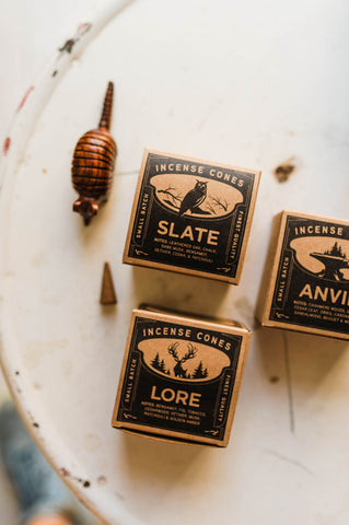 slate | incense cones