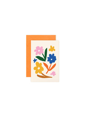 sunn Flowers | mini enclosure note card