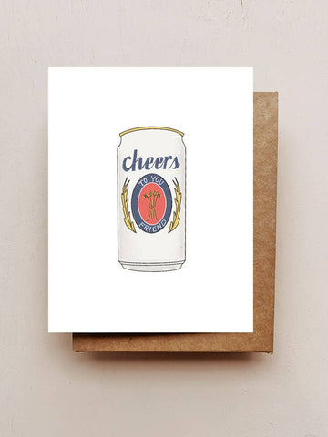 miller cheers to you | card