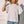 poplin blouse | white