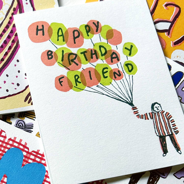 balloons for your birthday | card