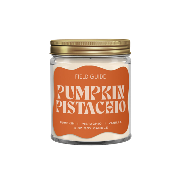 8 oz soy candle | pumpkin pistachio