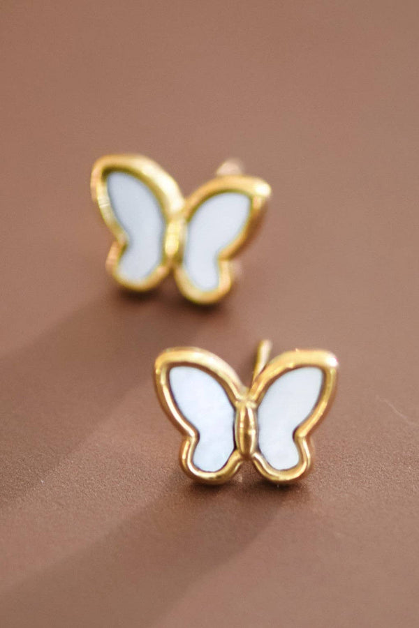 butterfly stud | earring