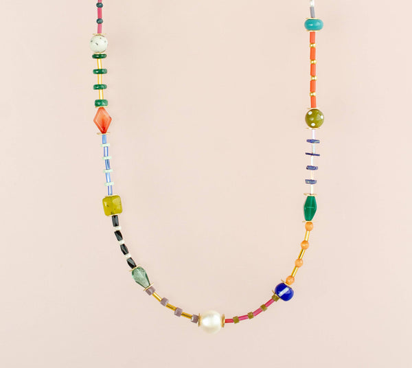 beaded friendship necklace