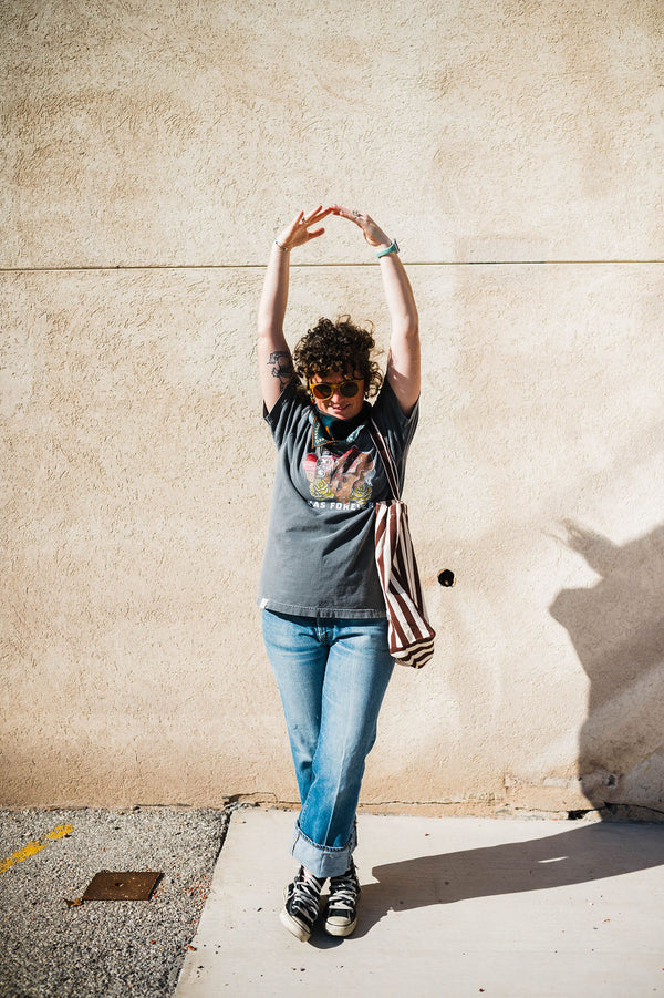 texas forever | faded black relaxed tee