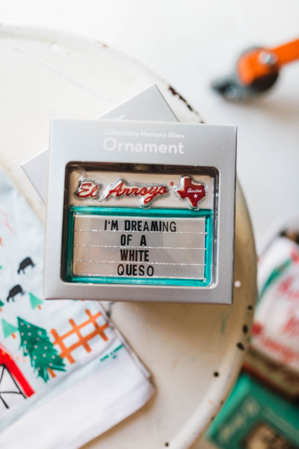 white queso | ornament