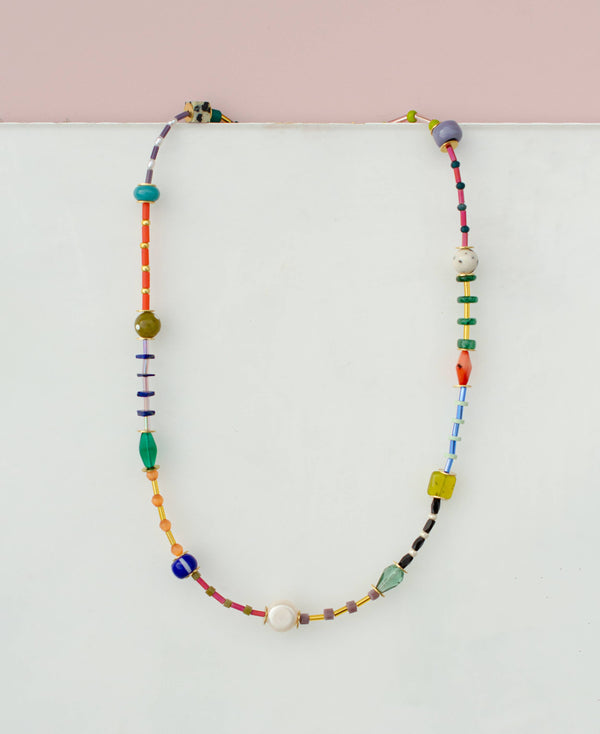 beaded friendship necklace