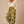 retro floral drawstring pants | mustard + olive