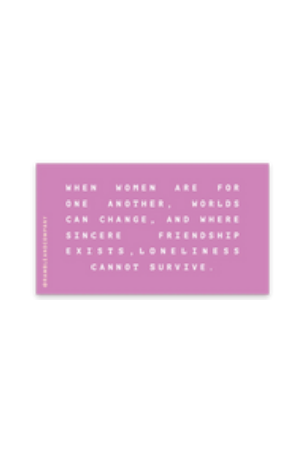 when women lilac | sticker
