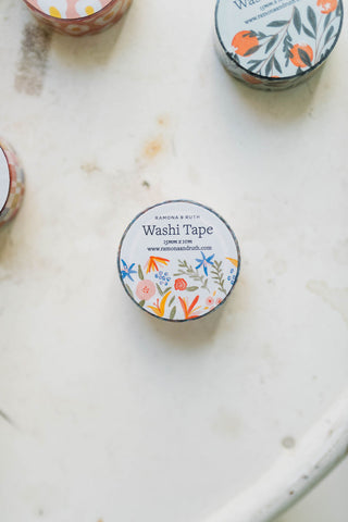 floral party | washi tape