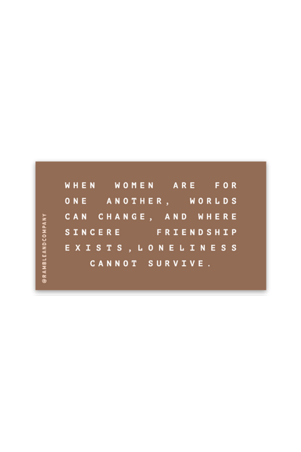 when women chocolate | sticker