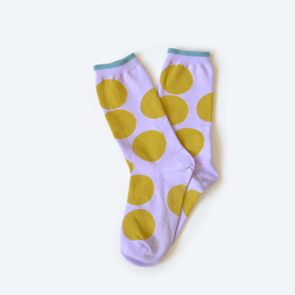 dot crew socks | wisteria