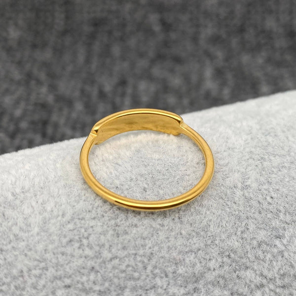 curved shell ring | 7 & 8